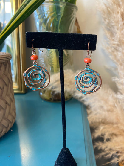 Navajo Inspired Earrings