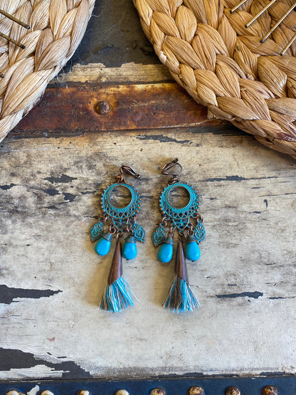 Navajo Inspired Earrings
