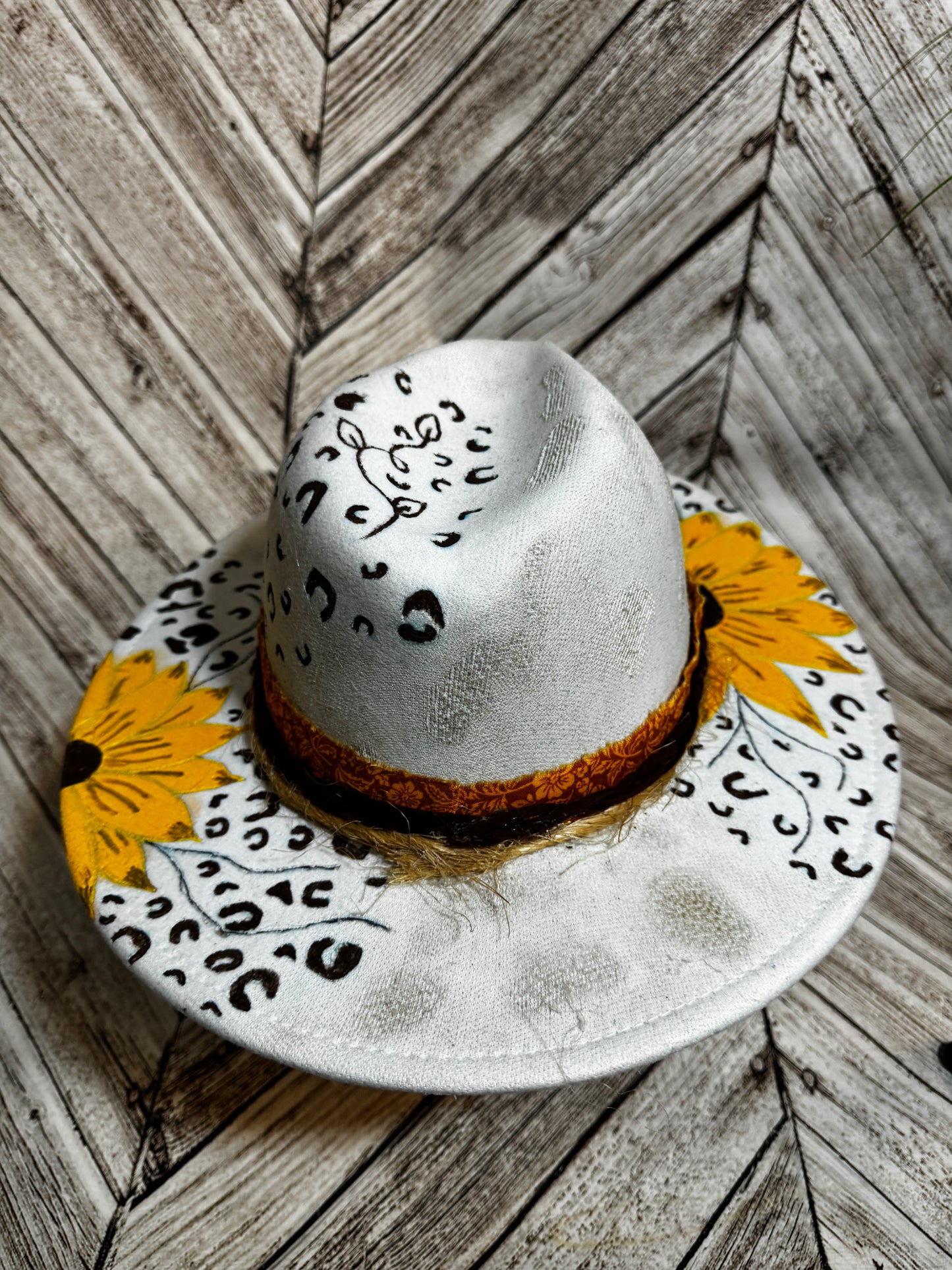 Sunflower & Fun Custom Hat