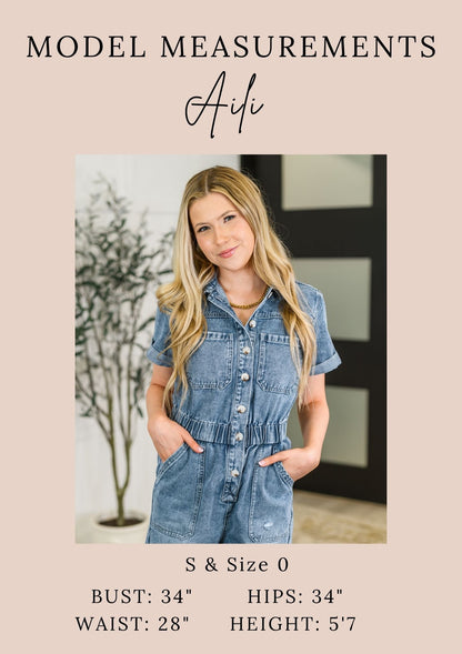 Seems Okay Abstract Print Romper