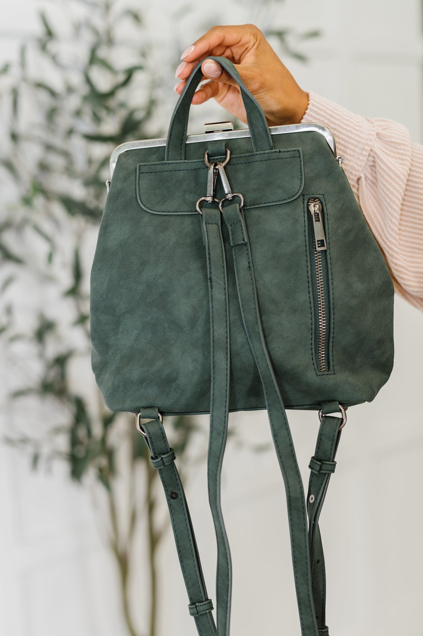 Bridget Backpack in Peacock