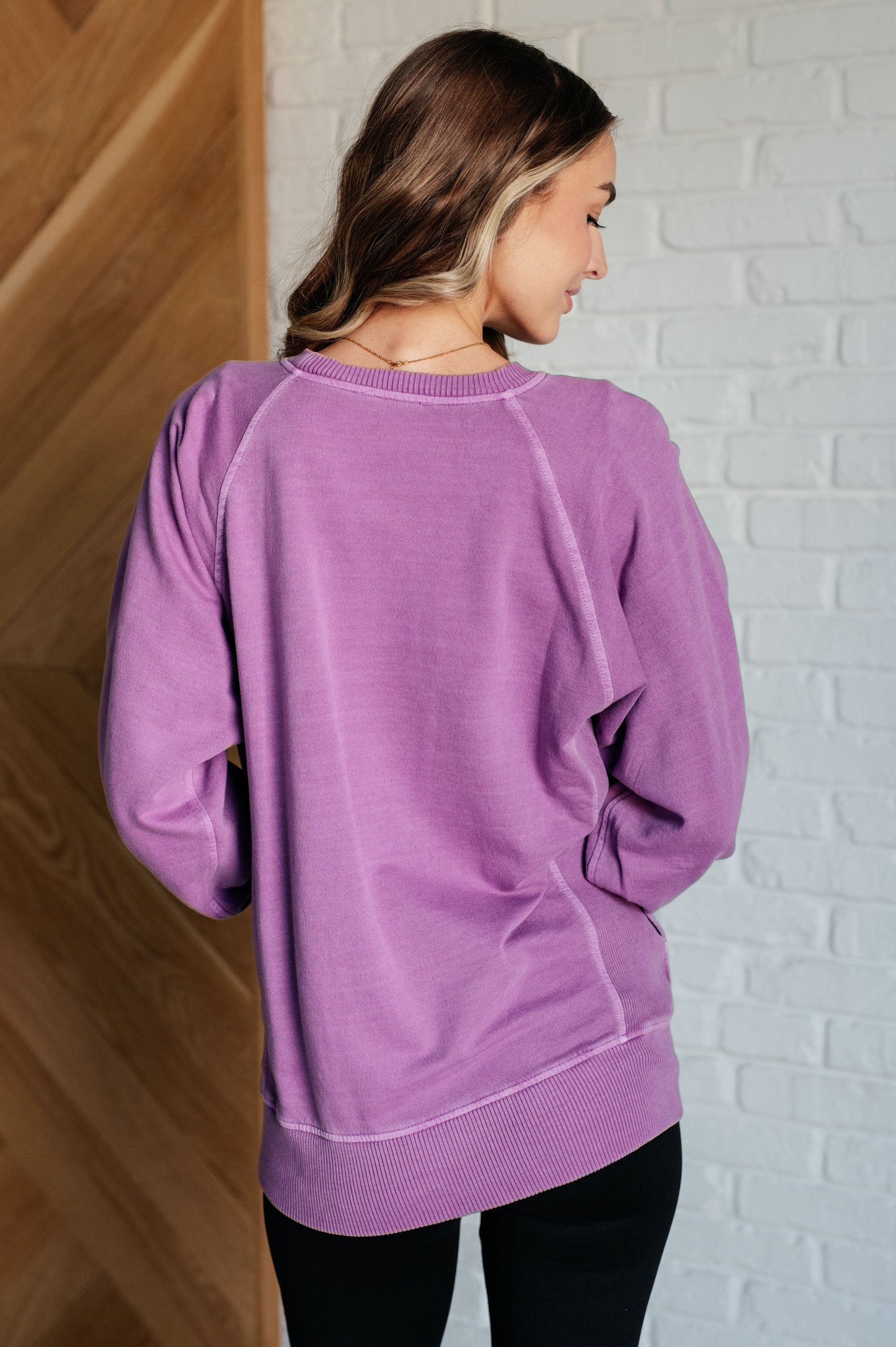 Hands Down Favorite Sweatshirt in Light Plum