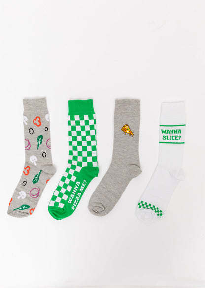 Veggie Pizza Sock Set