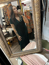 Emerald Velvet Maxi Dress