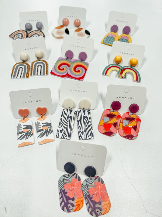 Boho Colorful Earrings