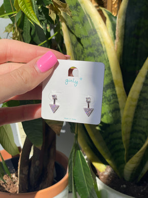 Bling Triangle Stud